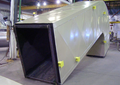 duct with insulation and lagging